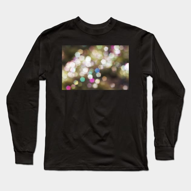 Soap Film Bubbles pentagons Long Sleeve T-Shirt by heidiannemorris